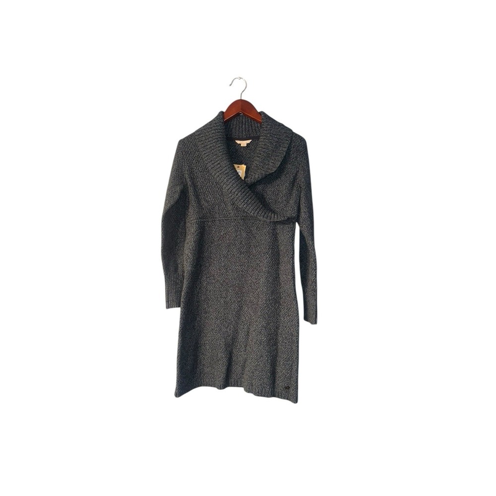NWT Royal Robbins Frost Charcoal Blue Sweater Dress Size Large L119903